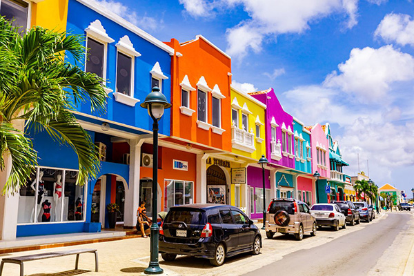 Kralendijk, capital of Bonaire